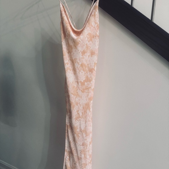 RESA Floral Pink and White Slip Dress-NWOT - Picture 2 of 3